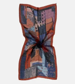 Anekke Kyomu Blue Scarf Best Sale
