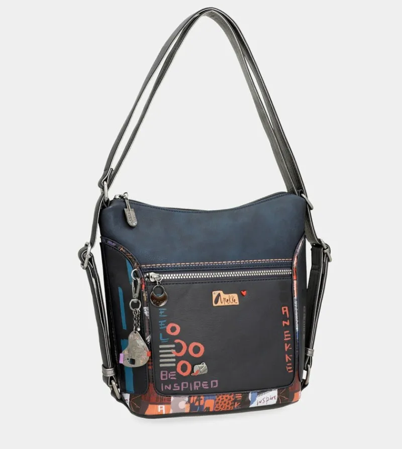 Anekke Kyomu Shoulder Bag Convertible Into A Kyomu Backpack Best