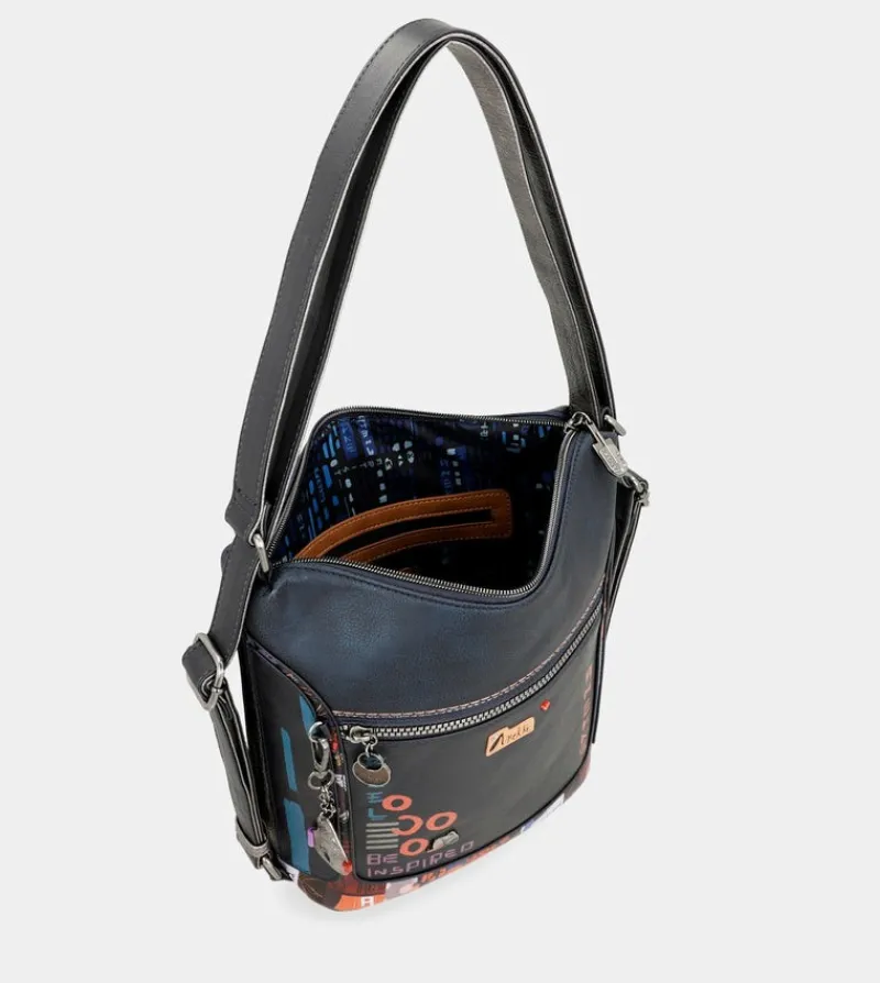 Anekke Kyomu Shoulder Bag Convertible Into A Kyomu Backpack Best