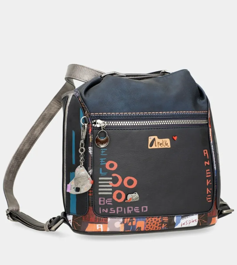 Anekke Kyomu Shoulder Bag Convertible Into A Kyomu Backpack Best