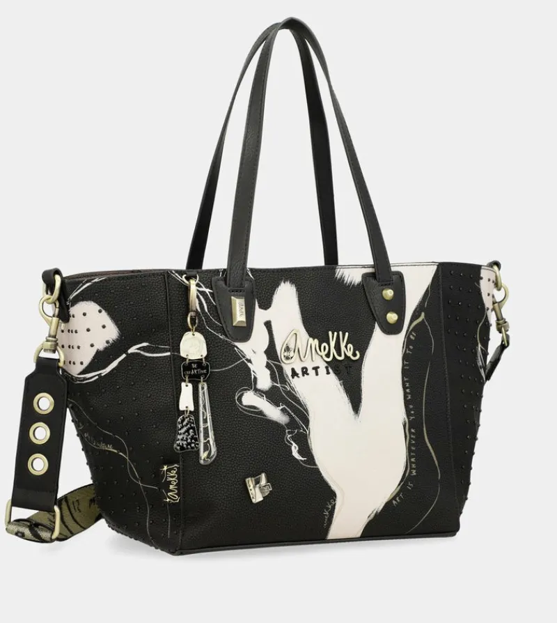 Anekke Large Black Shopper Nature Shodo Outlet