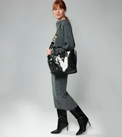 Anekke Large Black Shopper Nature Shodo Outlet