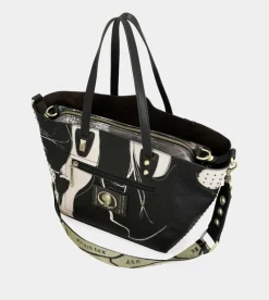 Anekke Large Black Shopper Nature Shodo Outlet
