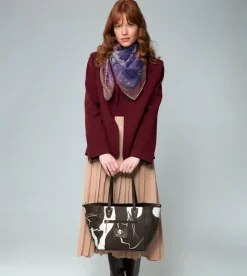 Anekke Large Brown Shopper Nature Shodo Hot