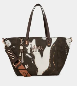 Anekke Large Brown Shopper Nature Shodo Hot