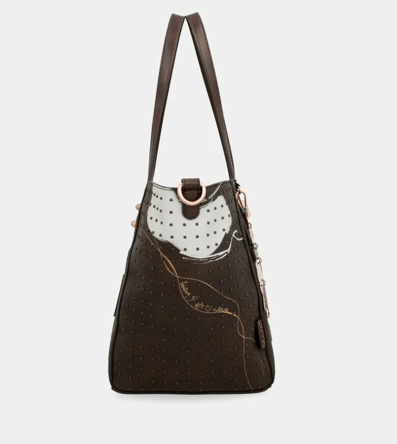 Anekke Large Brown Shopper Nature Shodo Hot