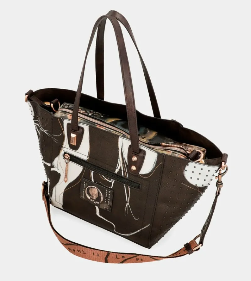 Anekke Large Brown Shopper Nature Shodo Hot