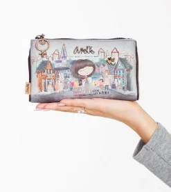 Anekke Large Flexible Material Wallet Voice Discount