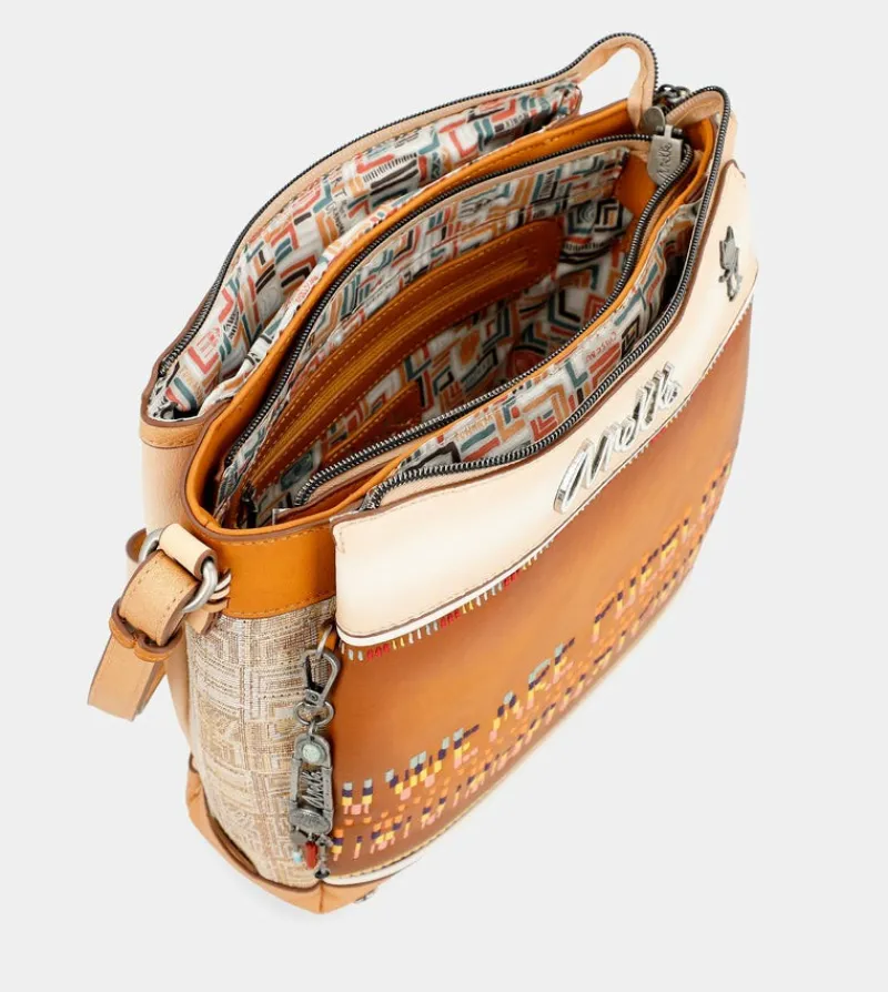 Anekke Magic Souls Crossbody Bag With 3 Compartments Cheap