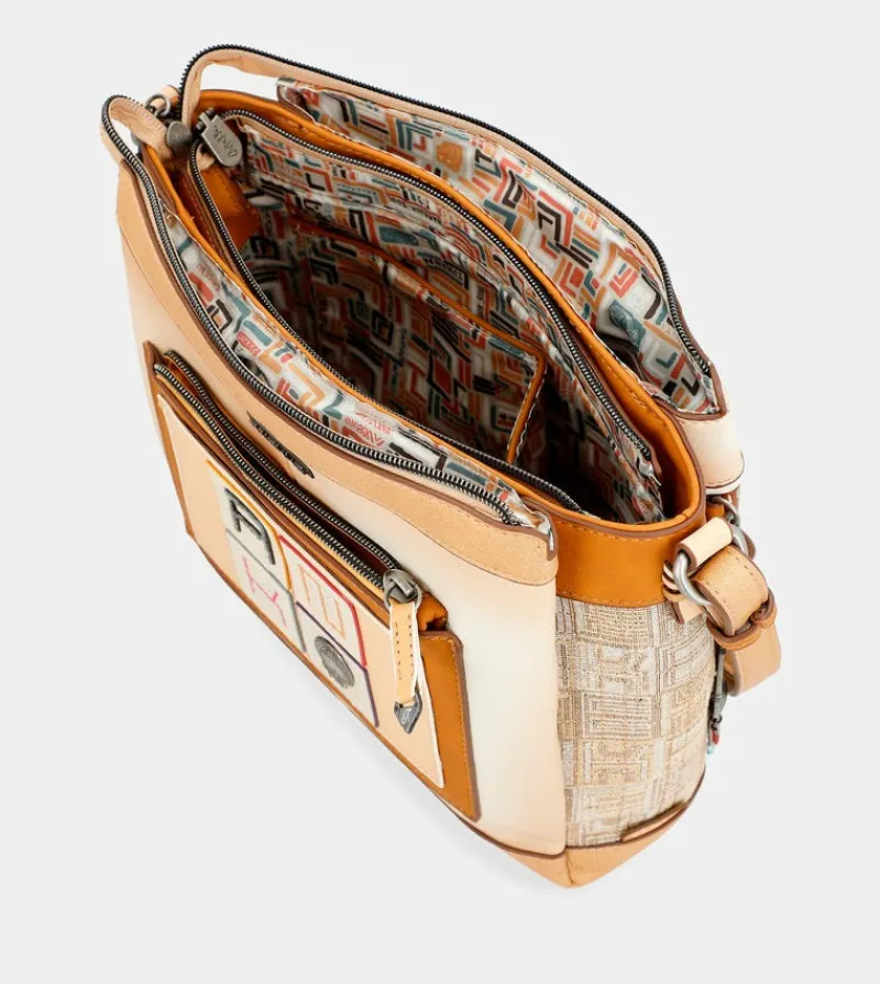 Anekke Magic Souls Crossbody Bag With 3 Compartments Cheap