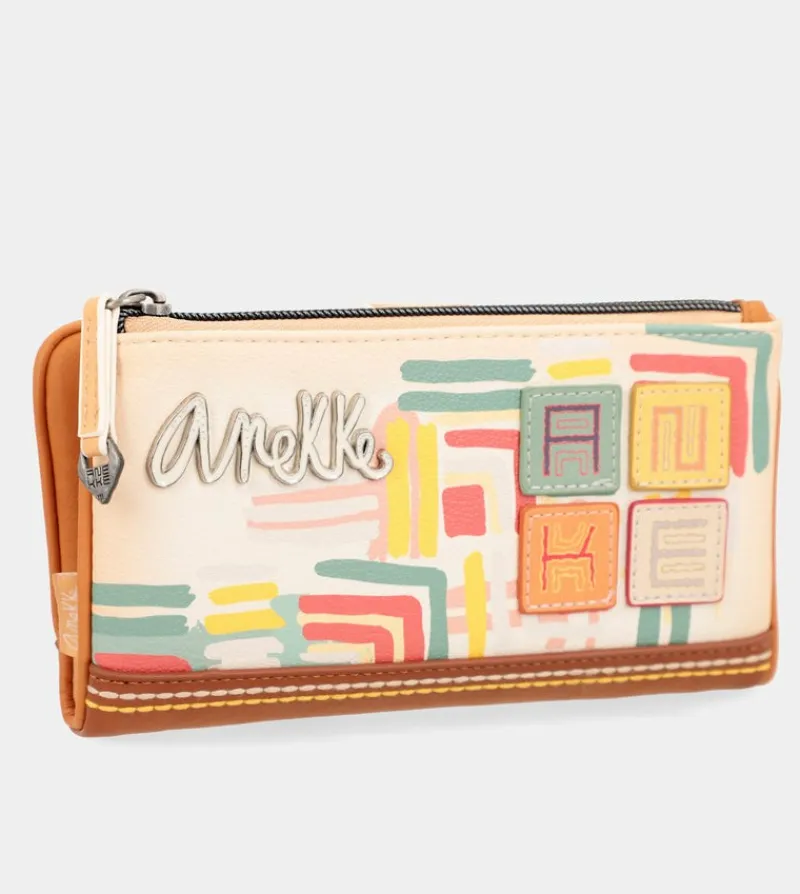 Anekke Magic Souls Large Flexible Rfid Wallet Clearance