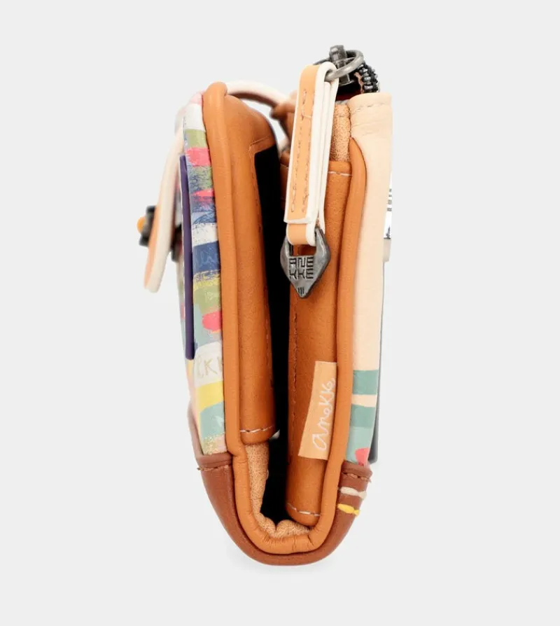 Anekke Magic Souls Large Flexible Rfid Wallet Clearance
