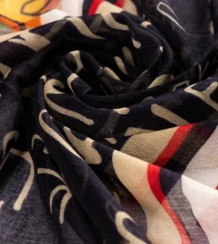 Anekke Magic Souls Navy Print Scarf Discount