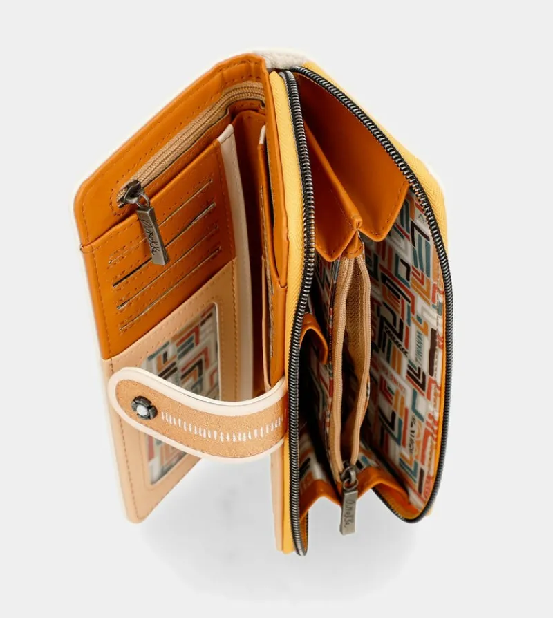 Anekke Magic Souls Rfid Brown Wallet Shop