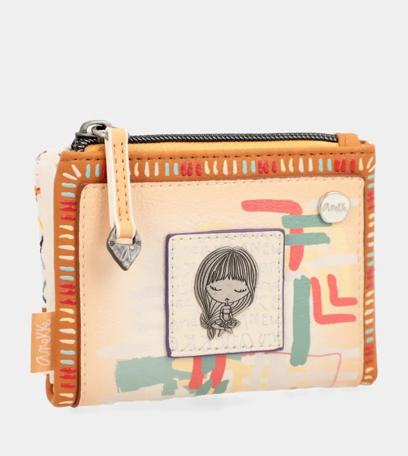 Anekke Magic Souls Rfid Small Flexible Wallet Best Sale