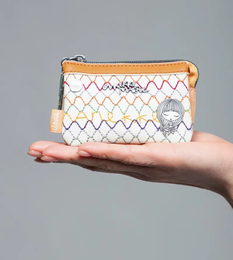 Anekke Magic Souls Wallet With 3 Compartments Outlet