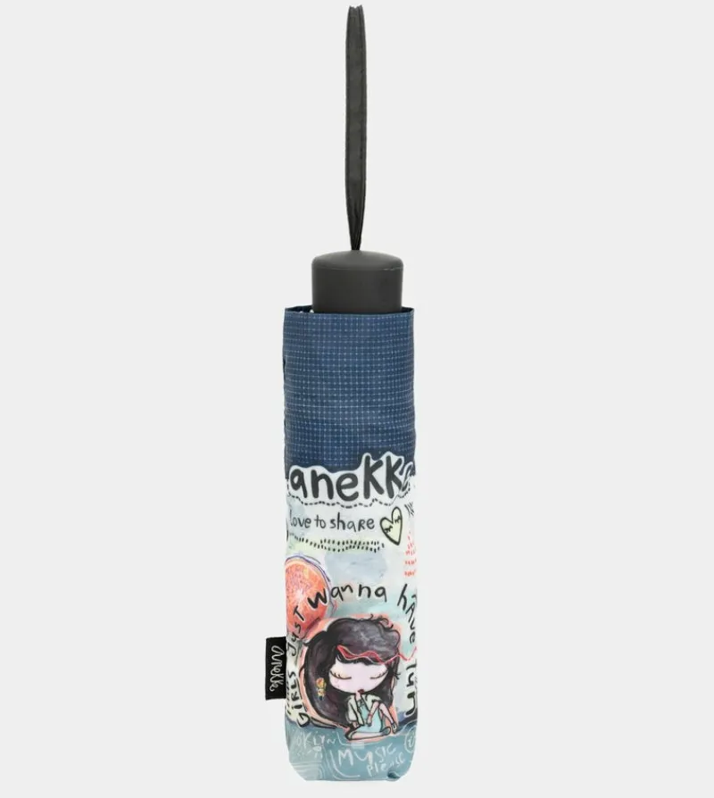 Anekke Manual Folding Umbrella Fun & Music Cheap