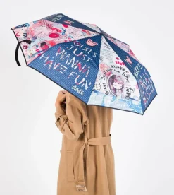 Anekke Manual Folding Umbrella Fun & Music Cheap