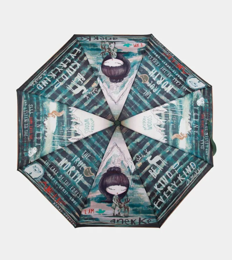 Anekke Manual Folding Umbrella The Forest Sale