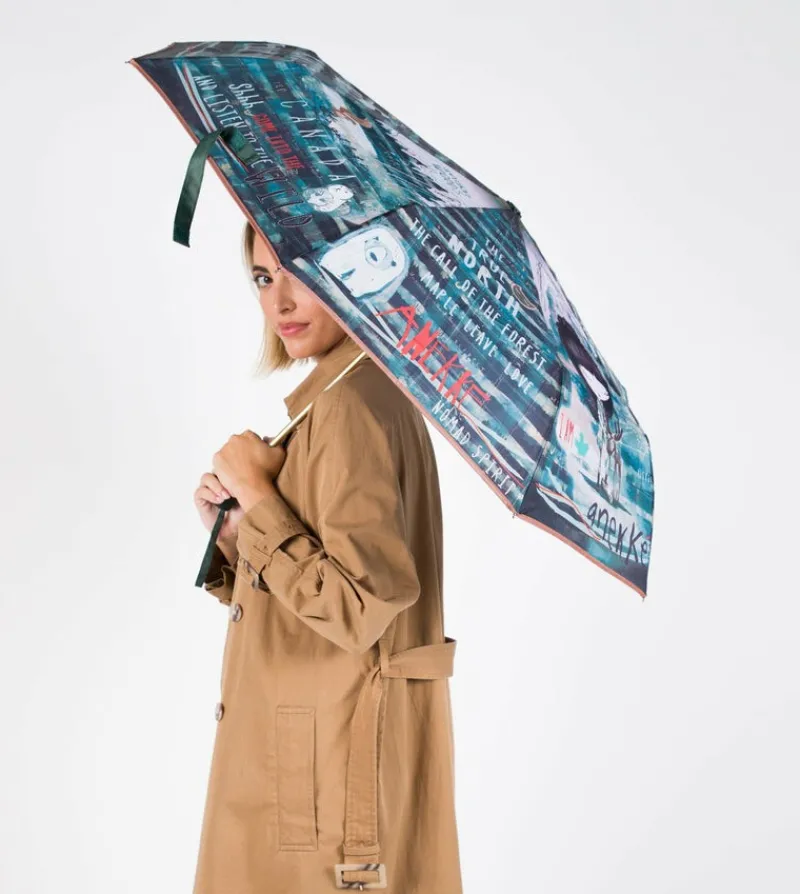 Anekke Manual Folding Umbrella The Forest Sale