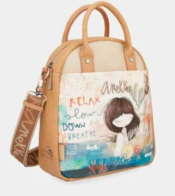 Anekke Mediterranean Convertible Backpack To Shoulder Bag Store