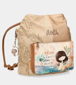 Anekke Mediterranean Convertible Bag To Backpack Hobo Cheap