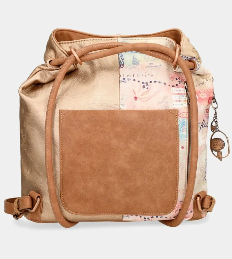 Anekke Mediterranean Convertible Bag To Backpack Hobo Cheap