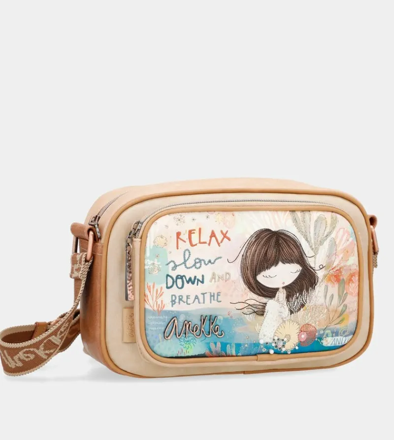 Anekke Mediterranean Crossbody Bag With Front Pocket Best Sale