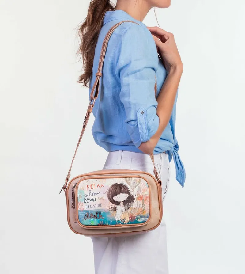 Anekke Mediterranean Crossbody Bag With Front Pocket Best Sale