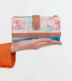 Anekke Mediterranean Large Flexible Fabric Wallet Store