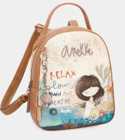 Anekke Mediterranean Small Travel Backpack Hot