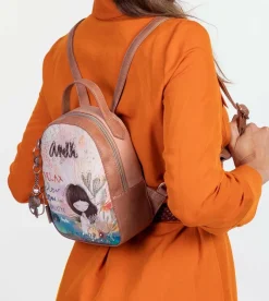 Anekke Mediterranean Small Travel Backpack Hot