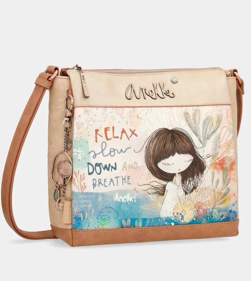 Anekke Mediterranean Triple Compartment Shoulder Bag Online