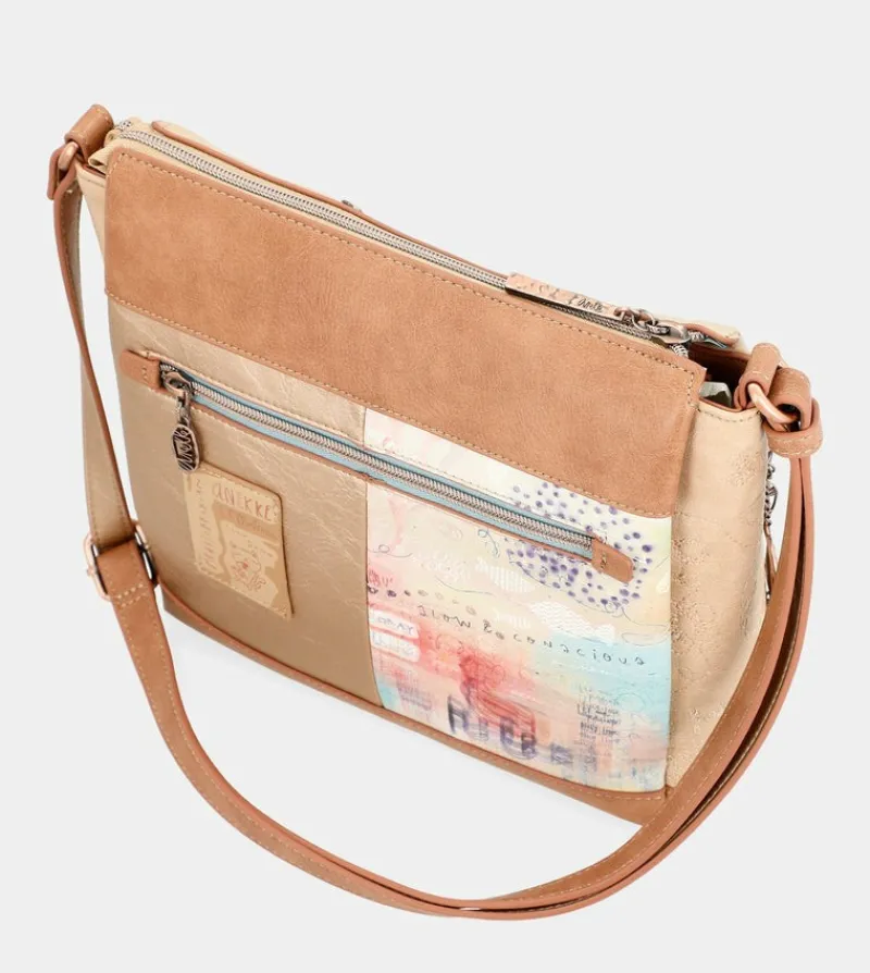 Anekke Mediterranean Triple Compartment Shoulder Bag Online