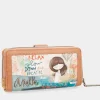 Anekke Mediterranean Wallet Large Two Compartments Hot