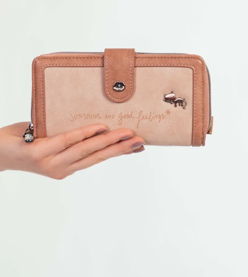 Anekke Mediterranean Wallet Large Two Compartments Hot