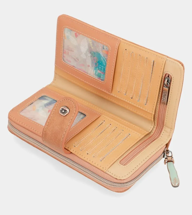 Anekke Mediterranean Wallet Large Two Compartments Hot