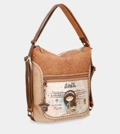 Anekke Menire Convertible Crossbody Bag Into A Backpack Store