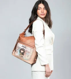 Anekke Menire Convertible Crossbody Bag Into A Backpack Store