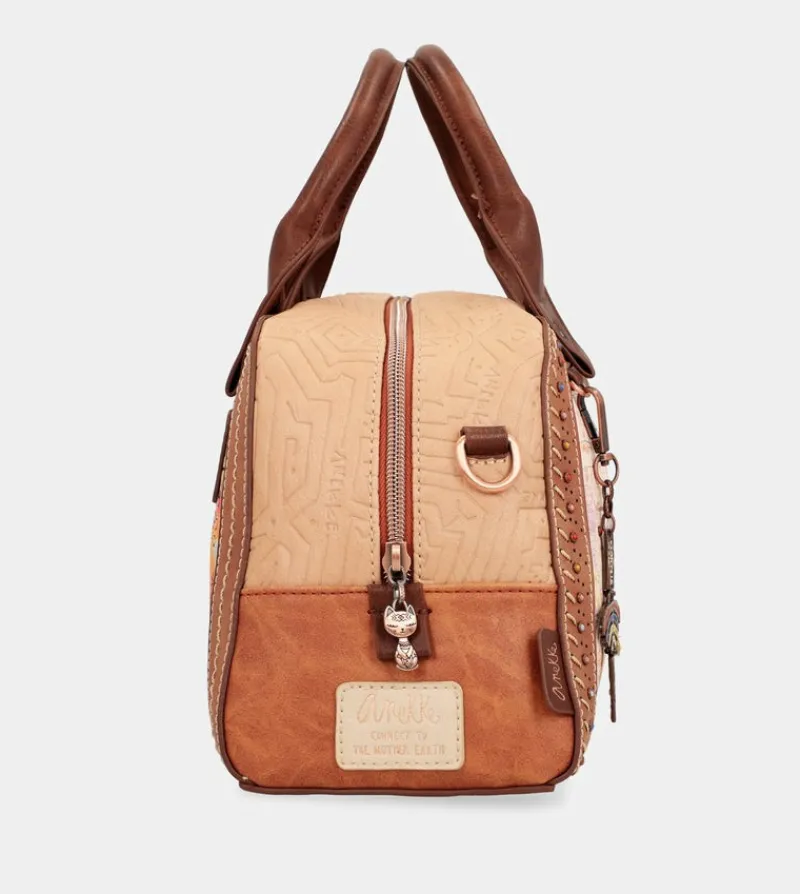 Anekke Menire Double Handle Bag With Shoulder Strap Outlet