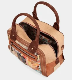 Anekke Menire Double Handle Bag With Shoulder Strap Outlet