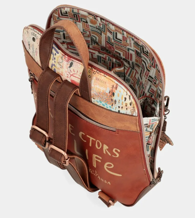Anekke Menire Ethnic Print Backpack For Strollers Online