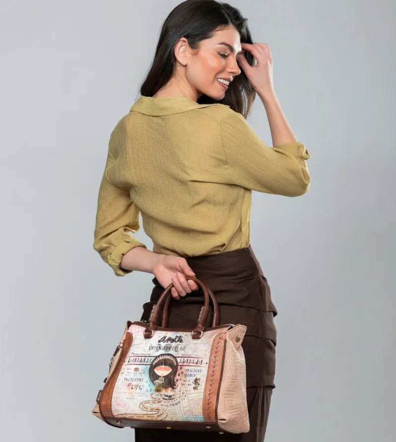 Anekke Menire Large Crossbody Bag With Shoulder Straps Fashion