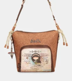 Anekke Menire Large Crossbody Bag With Front Pocket Clearance
