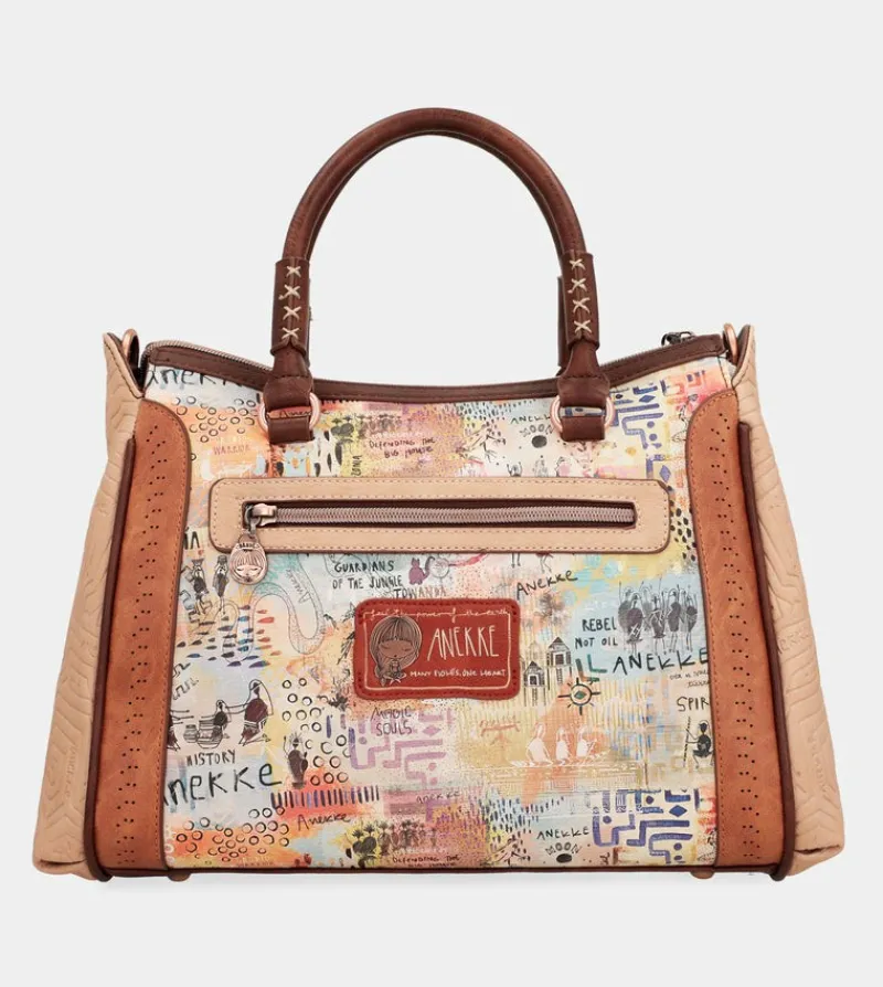 Anekke Menire Large Crossbody Bag With Shoulder Straps Fashion