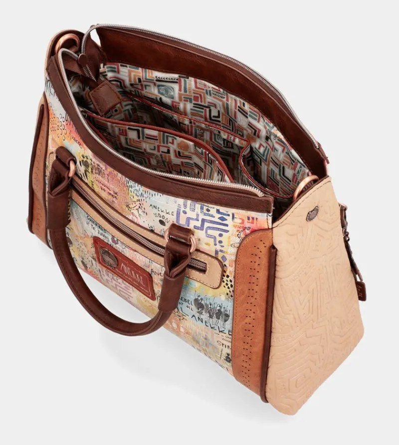 Anekke Menire Large Crossbody Bag With Shoulder Straps Fashion