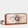 Anekke Menire Large Rfid Embossed Wallet Sale