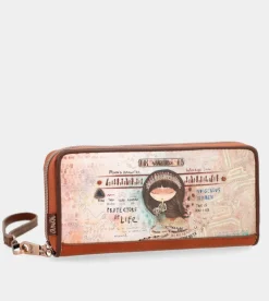 Anekke Menire Large Rfid Embossed Wallet Sale
