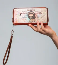 Anekke Menire Large Rfid Embossed Wallet Sale