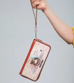Anekke Menire Large Rfid Embossed Wallet Sale